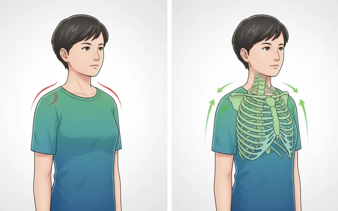 Dolor de espalda y dolor de cuello: la postura de tus hombros y tu caja torácica puede cambiarlo todo